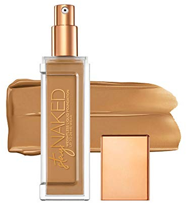 Urban Decay Stay Naked Weightless Liquid Fond de teint | Maquillage | Résistant à l'eau | Pouvoir couvrant moyen | Vegan | Medium Cool | Nuance rose | 50 CP | 30 ml