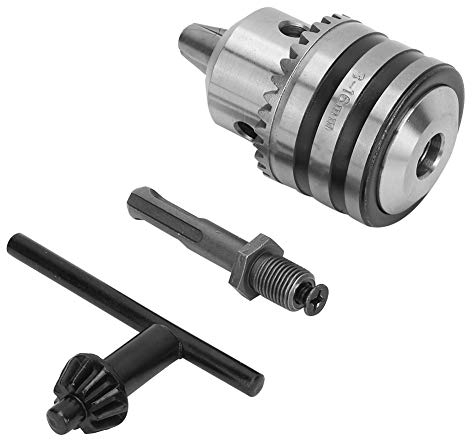 3.0-16MM 1/2-20UNF Drill Chuck Adapter Kit - Electric Hammer Round Shank Adapter
