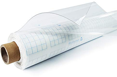 DecoMeister Mantel Transparente Impermeable para Mesa Cocina de PVC Hule Protector Antimanchas de Escritorio Cubierta Rectangular para Cristal Comedor Decoración y Protección del Hogar 130 x 80 cm