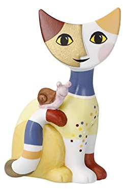Goebel Katze Nicola von der Künstlerin Rosina Wachtmeister aus Biskuit-Porzellan, 31-400-65-1