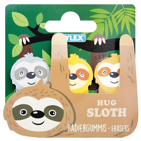 Stylex 34091 Radiergummi Set, 3 Stück