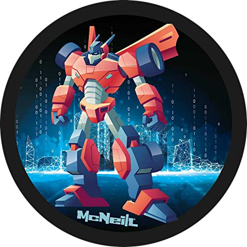McNeill McAddy Roboter Rot/Blau