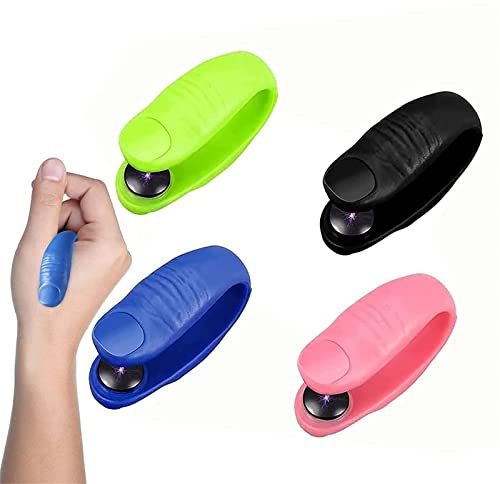 Acuplus LI4 Akupressurpunkt-Clip, glänzend, Entgiftung und Abnehmen, LI4 Akupressurpunkt-Clips, tragbare Akuplus Zuckerkontrolle, Akuplus Clip, 4 Stück