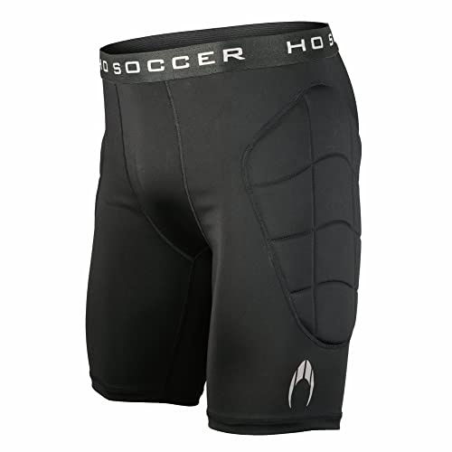 Ho Soccer - Maille de Gardien Rembourré Raven Short - Short avec Protections Unisexe Enfants, 8