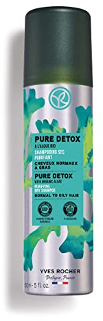 Yves Rocher - Champú en Seco Purificante con Alga Bio de Bretaña - Cabello Normal a Graso - Recupera la frescura, el volumen y la luminosidad - Sin Siliconas - 150ml