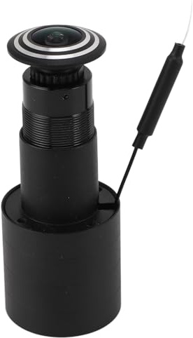 Pyhodi Judas de Porte, Caméra de Judas de Porte WiFi HD 1080P Grand Angle de 150 Degrés, Visionneuse de Porte à Lentille en Verre HD Judas à Distance Conversation Bidirectionnelle pour