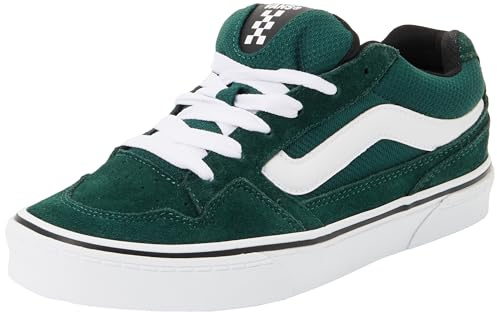 Vans Caldrone - Tenis Bajos para Mujer, Verde Esmeralda, 39 EU