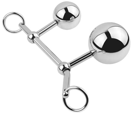 Plug Anale Gancio anale in acciaio inossidabile maschile Due sfere rimovibili Perline anali Butt plug Gancio Fetish Sex Toy Per Uomo Donna