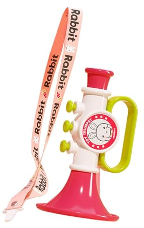 MagiDeal Sifflet Musical pour Enfants, Trompette à Souffler, Jouet de Classe pour Développement Sensoriel, Rose