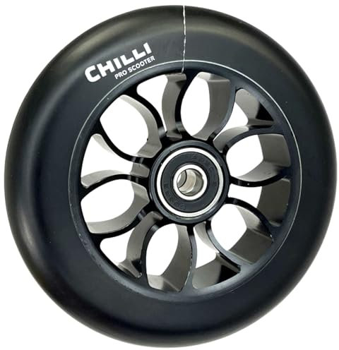 Chilli Pro Stunt-Scooter Rolle spoked Reaper Grim 110mm Schwarz/PU Schwarz