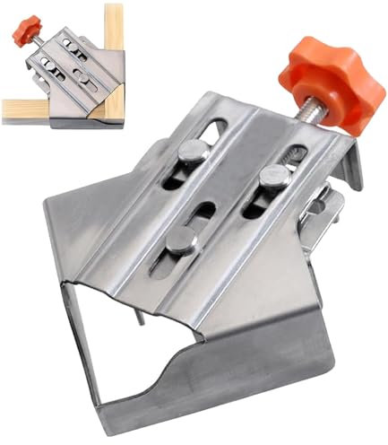 Quick Right Angle Fixing Clip Bl-Tl247, morsetto angolare multiuso in acciaio inox 90°, acciaio professionale, morsetti angolari, utensili per la lavorazione del legno, per legno, tubi metallici
