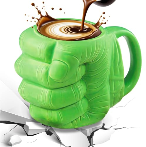 Roliga formade koppar, kaffekopp med lock, personliga cappuccinokoppar, 3D-keramikkopp, varm chokladkopp, tekopp, män och kvinnor, födelsedag, jul, presenter (stil E)