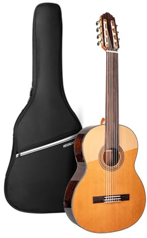 WISHMADE Fretless Classical Guitar,7 String Nylon Guitar,Full Size for Advanced Players