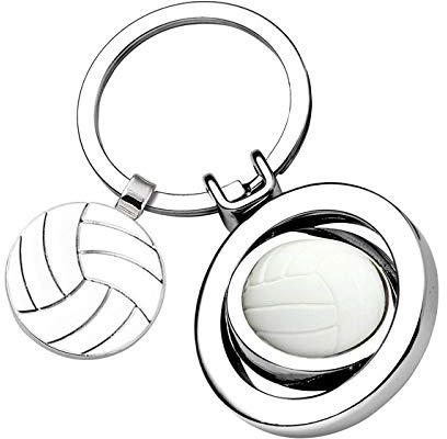 Ten Portachiavi Pallavolo Volley Ball con gettone cod.EL7837 cm 7,6x3,5x1,8h by Varotto & Co.