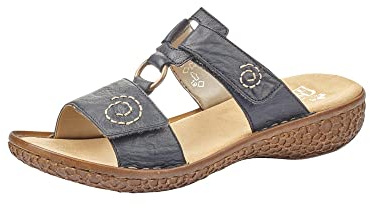 Rieker Mujer V69N2 Mules, Pacific, 39 EU