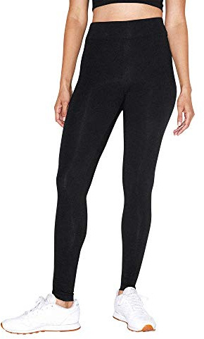 Amerikanska kläder dam bomull spandex tröja med hög midja leggings