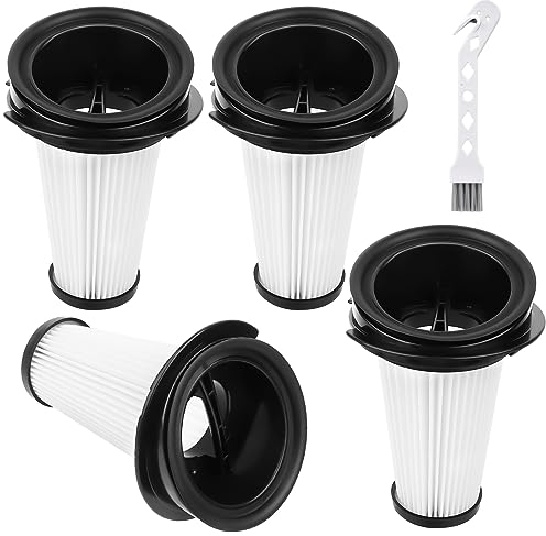 Filtros de repuesto Rowenta RH6545 RH6543 RH6545wh RH65xx Accesorios para aspiradora Air Force Light 4 piezas (sustituye a ZR005201)