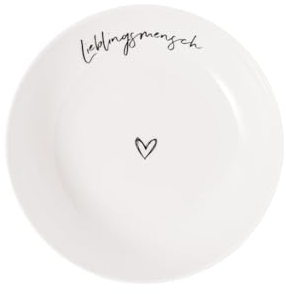 Villeroy & Boch Statement, Cuenco Plano Persona Favorita, ⌀18 Cm, Porcelana Premium, Blanco