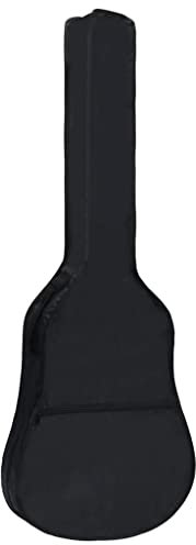 UJCHVHN Home Garden Gitarrentasche für 3/4 Konzertgitarre, schwarz, 94 x 35 cm, Stoff, Schwarz