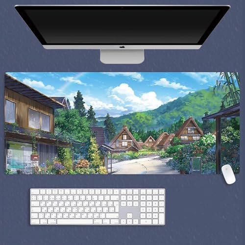 HDkxbf Alfombrilla De Ratón For Juegos De Anime, Ordenador Portátil, Alfombrilla De Escritorio De Anime, Impermeable Y Antideslizante(BOF-42,800x300mm)