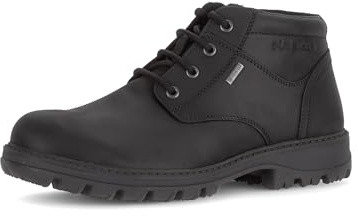 Pius Gabor Stivali da uomo, in Gore Tex, Extragrip, plantare intercambiabile in lattice, fodera in lana, Nero 19, 46 EU