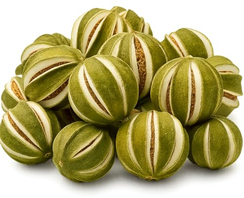 NaDeco Getrocknete Limetten geschlitzt 250g | Ca. 10–13 Stück | Deko Limetten Naturmaterial | Weihnachtsdeko & Adventsdekoration | DIY Basteln | Potpourri | Tischdeko | natürliche Winterdeko