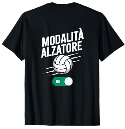 Pallavolo Volley Ruolo Alzatore Palleggiatore Retro Maglietta