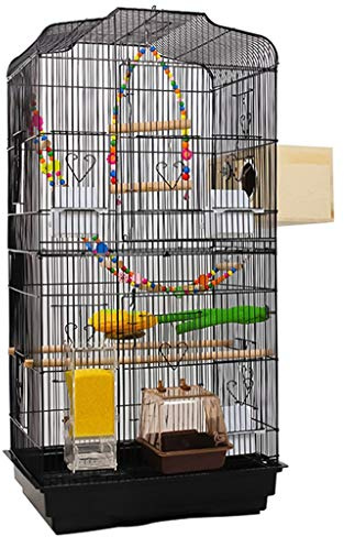 Spacious Outdoor Pigeon Cage - Metal Bird Aviary, Double Villa Design for Garden Use, Durable and Weather-Resistant, Ideal for Home and Backyard Birds