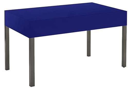 Kaufpirat Premium Abdeckplane 205x110x15 cm Essbank Sitzbank Holzbank Gartenmöbel Gartentisch Hülle Abdeckung Haube Schutzhülle Abdeckhaube 900 D, 500 g/m², 6.000 mm Wasserbeständigkeit Dunkelblau