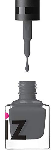 iZ Gel Effect Nail Polish | 6ml | Chip Resistant | Patented Formula | No UV Lamp Required (Slate Grey)
