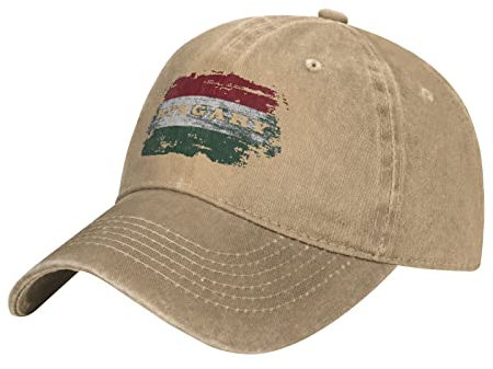 874 Baseballkappe Ungarn Ungarische Flagge Unisex Classic Baseball Mützen Unisex Baseball Kappe Verstellbare Basecap Für Cotton Basecap Wandern Vintage