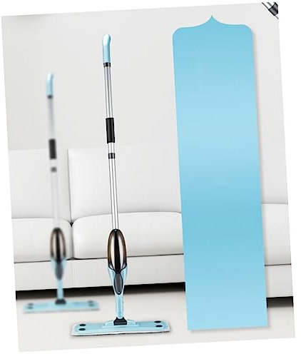SOLUSTRE 360degré Serpillère Rotative avec Poignée Professionnelle pour Nettoyage De Sols Et Carrelage Balai à Vaporisateur Réutilisable pour Maison Et Cuisine