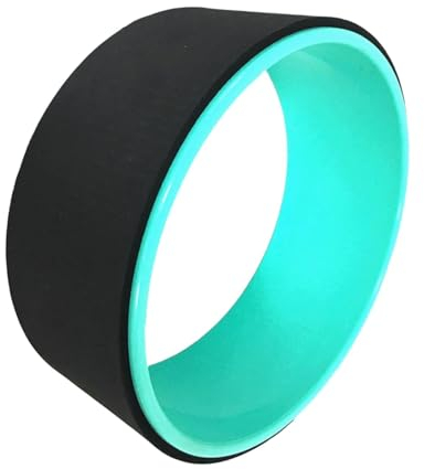 Rad, Rückenstrecker-, Rückbeugen, Übung, langlebig, leicht, weicher Schaumstoff, Yoga-Roller, Rückendehnungsgerät, Schwarz