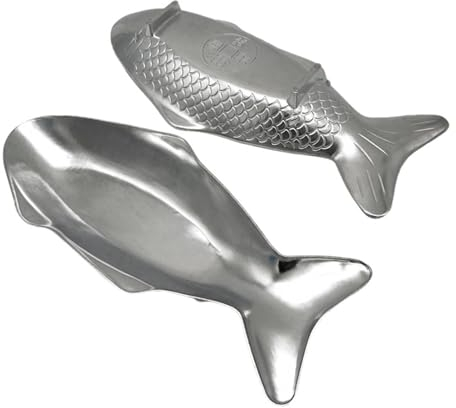 Fischteller, Lebensmitteltabletts – großes Hot-Topf-Set aus Aluminium im thailändischen Stil, Fischteller-Form, Aluminiumplatte, asiatisches Street Food, Hot Pot Set für Familienessen, Camping,