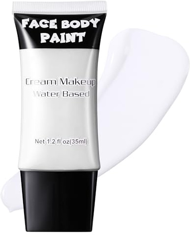 CCbeauty 35ml Bodypainting Farben Water Based Face Paint Creme Gesichtsfarben Körperfarben Theaterschminke für Party Halloween Karneval