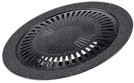 OFFSCH Placa Parrilla Sartén Para Asar Antiadherente Duradera Para Camping Barbacoas