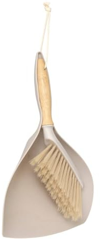 5Five - Pelle Balayette Wood N Clean Beige - 19x5,5x29cm - Ménage, Accessoire Maison, Utilisation Quotidienne