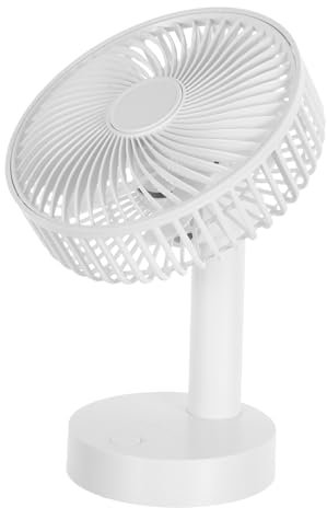 BUGUUYO Ventilateur de Bureau Mini USB Rechargeable Ventilateur Portable Silencieux pour Voiture et Maison Vitesses Réglables Parfait pour Bureau Voyages Flux Air Facile à Utiliser