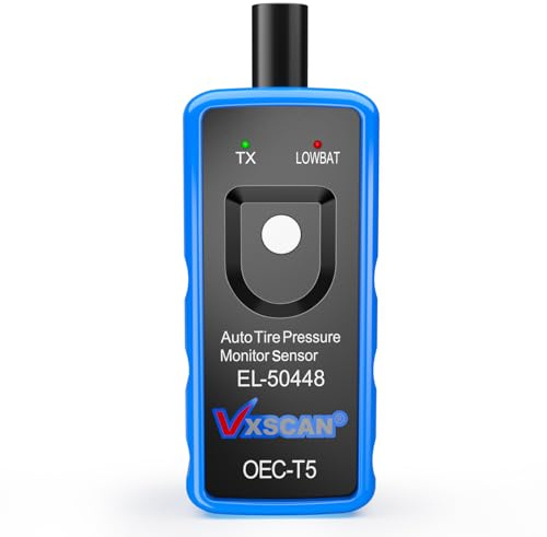 VXSCAN El50448 Capteur de pression des pneus automatique Outil de réinitialisation TPMS OEC-T5 pour véhicule de la série GM 2010-2018