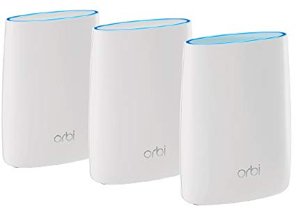 NETGEAR Orbi Ultimate Whole Home Mesh Système Wi-FI (routeur + rallonge Satellite) Wi-FI | Ultra Performance + - Maille 3-Pack