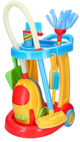 COLORBABY PlayGo - Reinigungswagen & elektrischer Staubsaugerwagen
