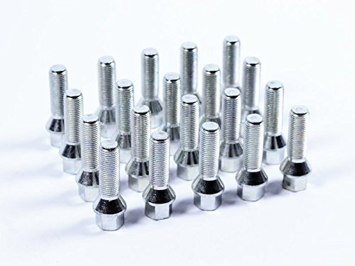 20 Bolzen Radschraube Schraube Kegelbund Kegelkopf M14x1,5-55mm Gewindelänge