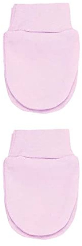 Tiny Baby Anti Scratch Mittens, 2 Pairs, Scratch Mitts, Twin Pack 100 Cotton