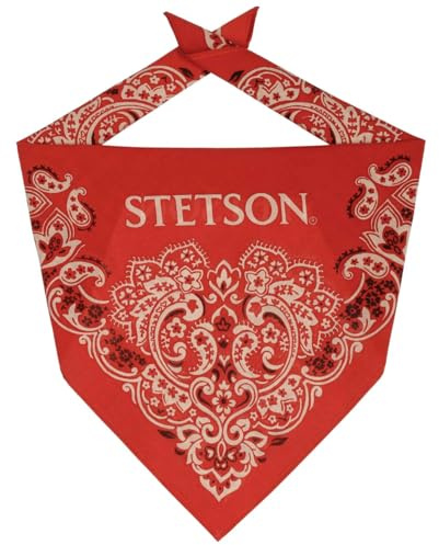 STETSON Paisley Bandana halsduk bomull Unisex Aret runt