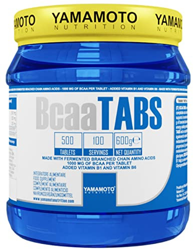 Yamamoto Bcaa Tabs compresse - Bcaa aminoacidi ramificati + Vitamina B1 + B6 (500 compresse)