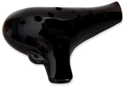 NIGHT by-Noble Kunststoff-Okarina Alto C (schwarz)