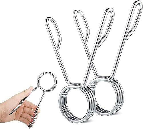 Ezweiji Hantelklemmen, Starke Arretierhülse für das Fitnesstraining, für sicheres Gewichtheben 2 (50mm) - 3 Umdrehungen (2 Stück)