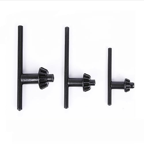 Juego de 3 llaves de portabrocas – 10 mm/13 mm/16 mm, llave de portabrocas universal de repuesto para herramientas eléctricas de sujeción de perforación eléctrica