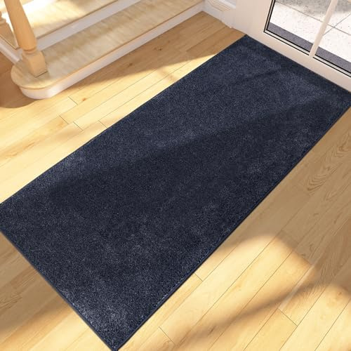 FCSDETAIL Schmutzfangmatte Innen 60 x 150 cm, Läufer Teppich, Fußmatte | Maschinenwaschbare, Sauberlaufmatte, rutschfeste Fussmatte für Hund, Eingang, Haustür, Flur, Küchen