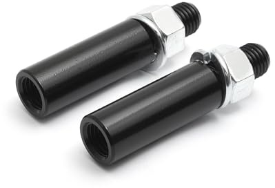 Dock66 Blinkerverlängerung 37 mm mit M10 Gewinde, schwarz, 2 Stk.